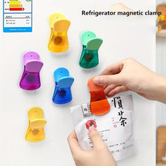6pcs Fridge Magnet Clips Magnetic Clips For Refrigerator