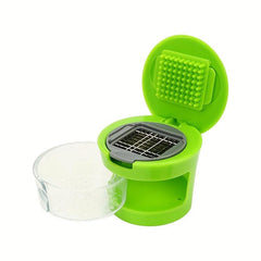 1pc Garlic Press & Slicer Kitchen Tool