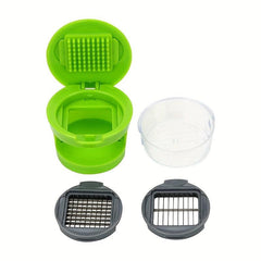 1pc Garlic Press & Slicer Kitchen Tool