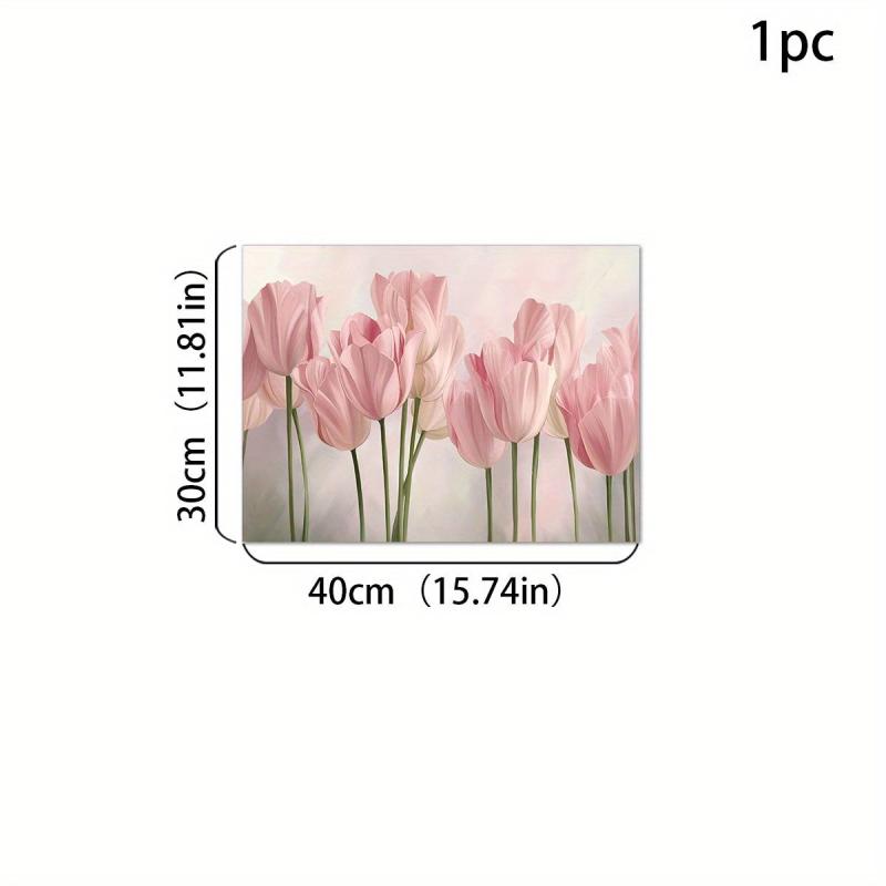 Silicone Drain Mat Flower Pattern Absorbent Drying Pad