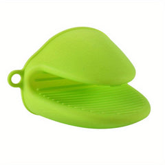 1pc Silicone Insulated Gloves Thick Baking Gloves Christmas Gift Heat Insulation