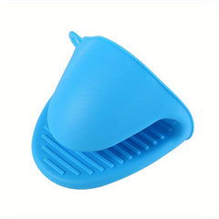 1pc Silicone Insulated Gloves Thick Baking Gloves Christmas Gift Heat Insulation