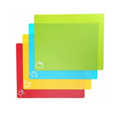 4pcs Flexible Non-Slip Chopping Boards