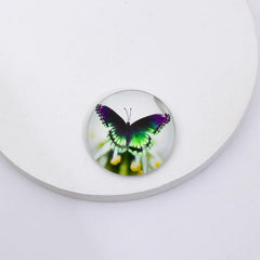 Butterfly Glass Refrigerator Magnets - Personalized Fridge Magnet