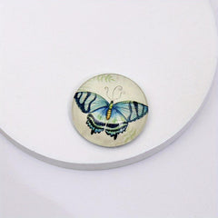 Butterfly Glass Refrigerator Magnets - Personalized Fridge Magnet