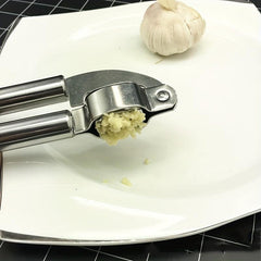 Stainless Steel Garlic Press, Multifunctional Garlic Mincer
