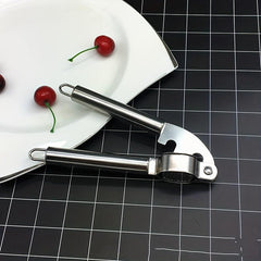 Stainless Steel Garlic Press, Multifunctional Garlic Mincer