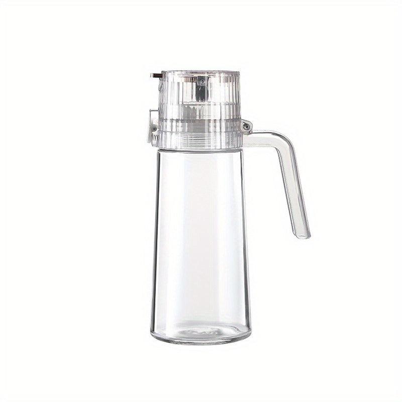 Glass Olive Oil Soy Sauce Vinegar Dispenser Kitchen Storage Bottle