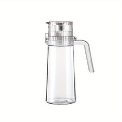 Glass Olive Oil Soy Sauce Vinegar Dispenser Kitchen Storage Bottle