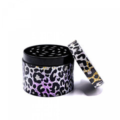 Cow Print Spice Grinder Metal Grinder Kitchen Gadget