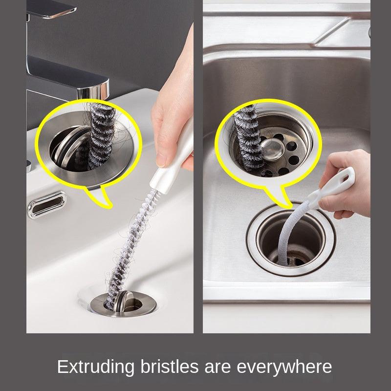 Flexible Drain Clog Remover Hair Catcher Sewer Hair Cleaner