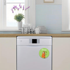 Dishwasher Magnet Clean Dirty Sign Double Sided Universal