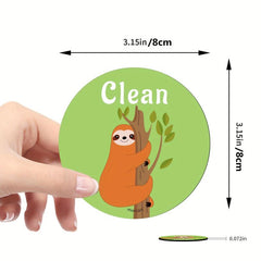 Dishwasher Magnet Clean Dirty Sign Double Sided Universal