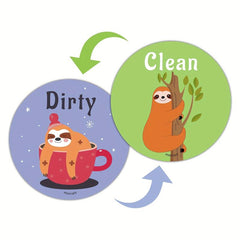 Dishwasher Magnet Clean Dirty Sign Double Sided Universal