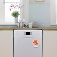 1pc Double Sided Dishwasher Magnet Clean Dirty Sign