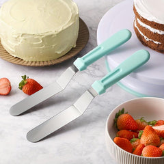 Cake Spatula Icing Spatula Stainless Steel With Plastic Hand