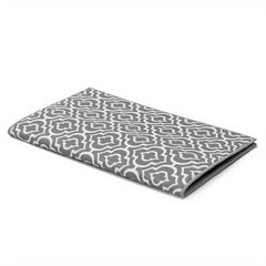 Non Slip Moroccan Pattern Dish Drying Mat - Absorbent Coffee Machine Mat