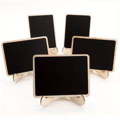 8pcs Mini Chalkboard Signs for Food, Parties, Buffets - Cheese Markers