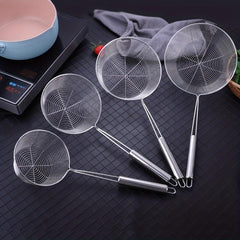 Stainless Steel Strainer Spoon Frying Skimmer Ladle Hot Pot Colander Kitchen
