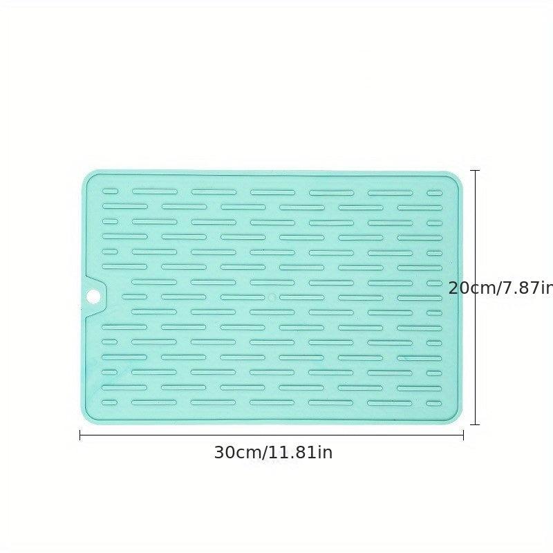 Silicone Dish Drying Mat Easy Clean Eco Friendly Heat Resistant Mat