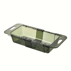 Adjustable Sink Rack Multifunctional Colander Vegetable Basket