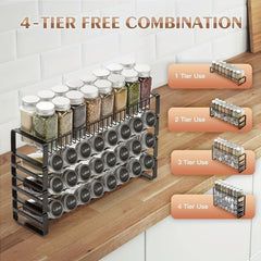 1pc Spice Rack Storage Rack for Small Spaces