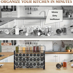 1pc Spice Rack Storage Rack for Small Spaces