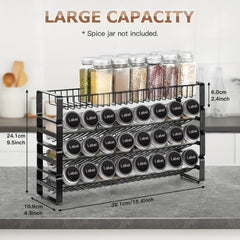 1pc Spice Rack Storage Rack for Small Spaces