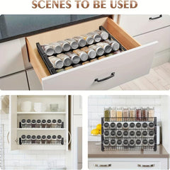 1pc Spice Rack Storage Rack for Small Spaces
