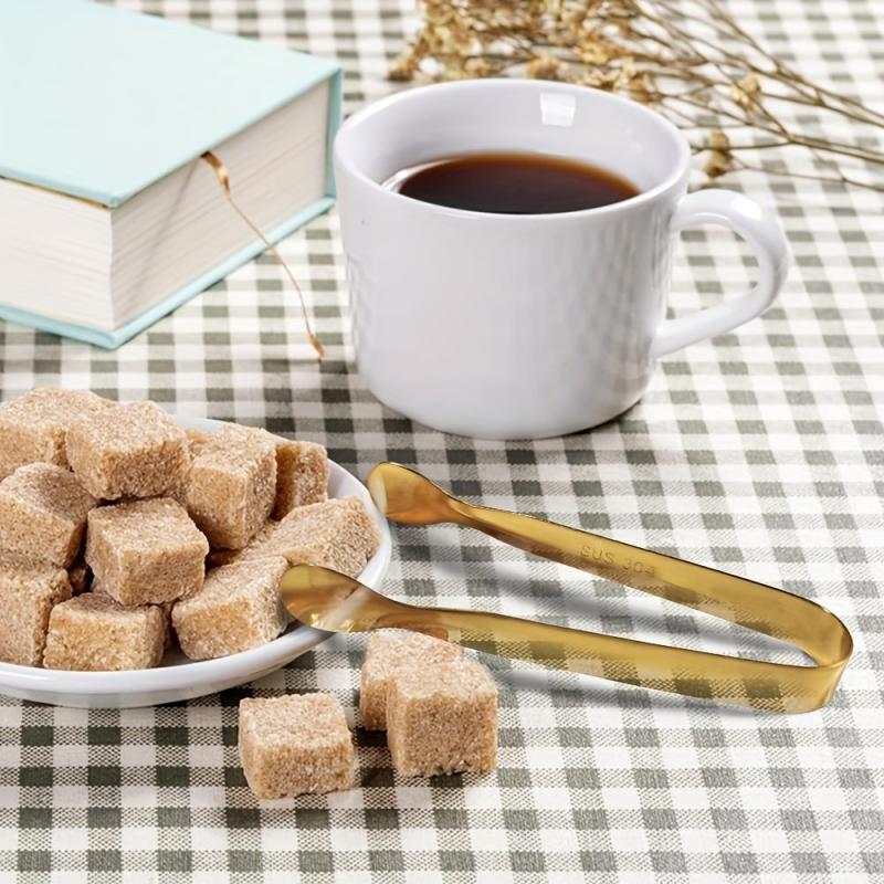 Mini Stainless Steel Serving Tongs - Sugar & Dessert Mini Tongs