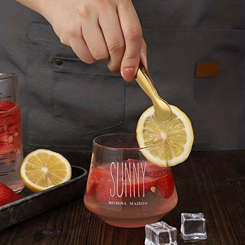 Mini Stainless Steel Serving Tongs - Sugar & Dessert Mini Tongs