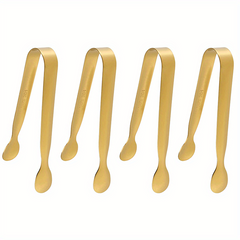 Mini Stainless Steel Serving Tongs - Sugar & Dessert Mini Tongs