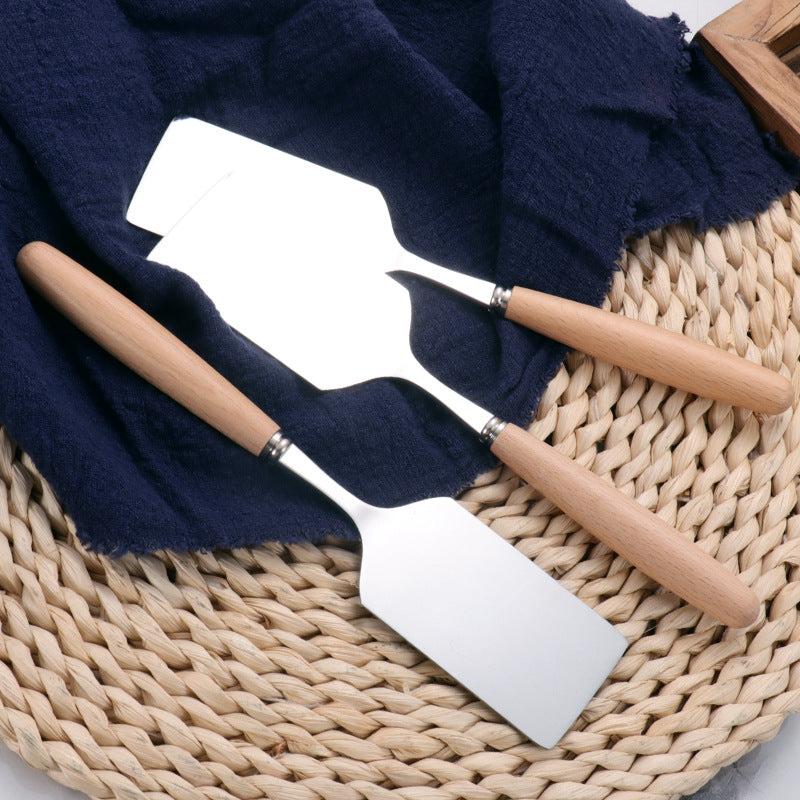 Stainless Steel Household Shovel with Wooden Handle