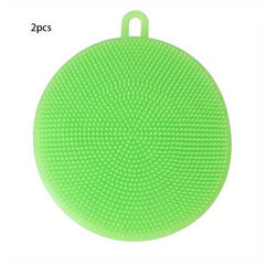 4pcs Kitchen Brush Reusable Vegetable Scrubber Multifunctional Sink Brush