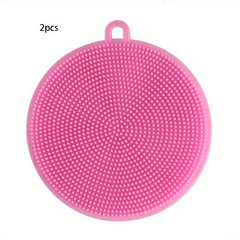 4pcs Kitchen Brush Reusable Vegetable Scrubber Multifunctional Sink Brush