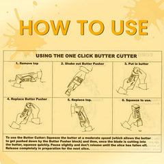 One Touch Butter Slicer and Cheese Cutter for Bread Cakes Cookies