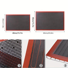 Perforated Silicone Baking Mat Non Stick Oven Sheet Liner