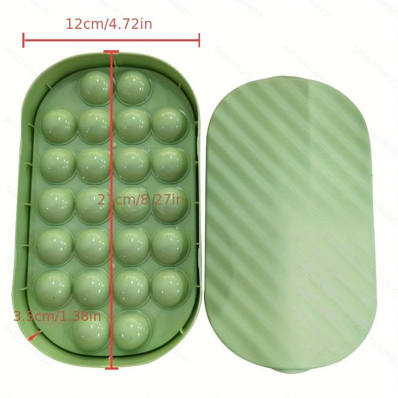 Ice Cube Mold Plastic Ice Tray Ball Shape Multifunctional Household Chocolate