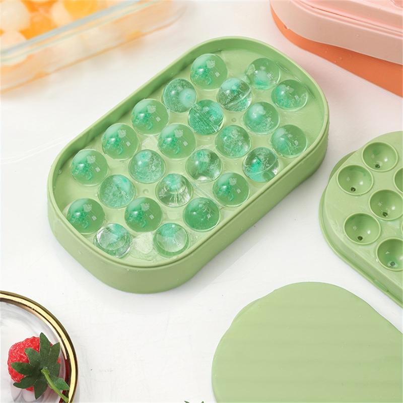 Ice Cube Mold Plastic Ice Tray Ball Shape Multifunctional Household Chocolate