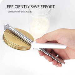 3 in 1 Stainless Steel Jar Opener - Arthritic Hands Friendly