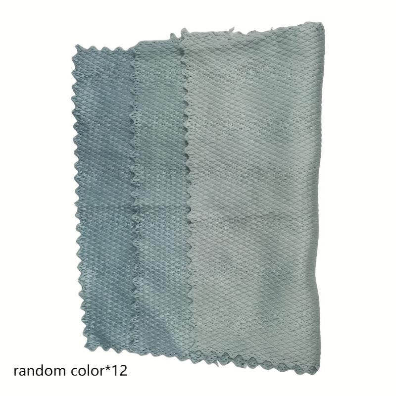 Scouring Pad Square Dish Cloths Kitchen Cleaning Cloth Antibacterial Washable