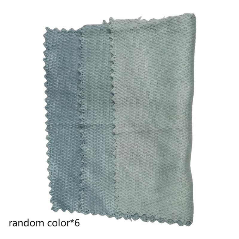 Scouring Pad Square Dish Cloths Kitchen Cleaning Cloth Antibacterial Washable