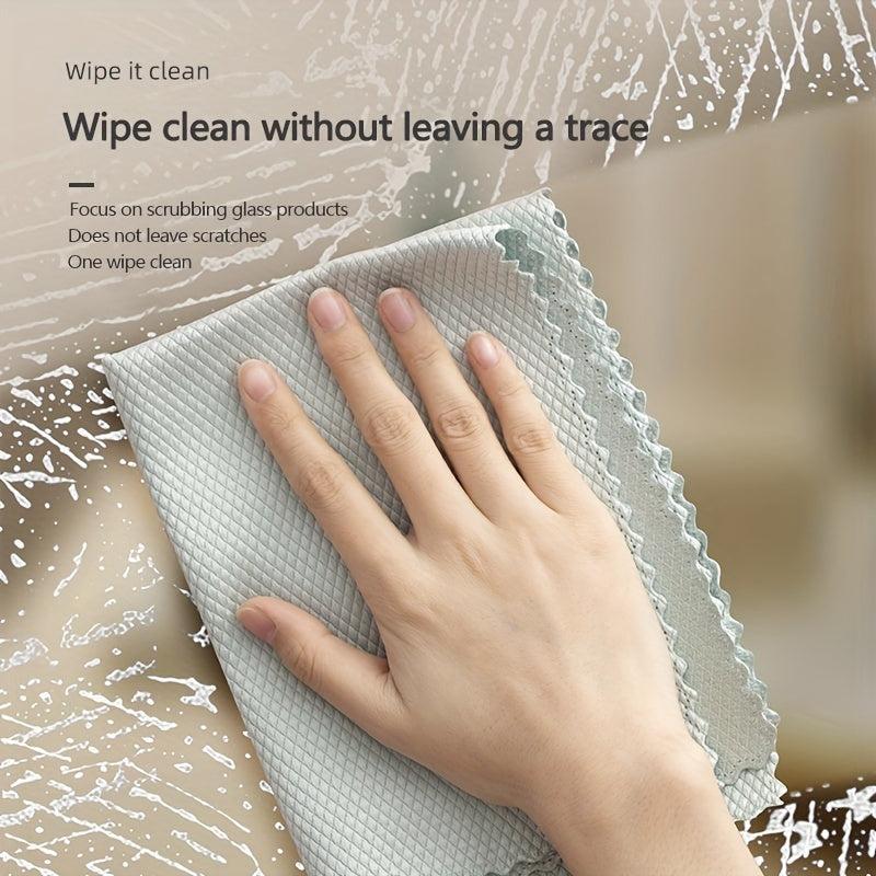 Scouring Pad Square Dish Cloths Kitchen Cleaning Cloth Antibacterial Washable