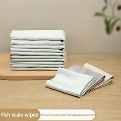 Scouring Pad Square Dish Cloths Kitchen Cleaning Cloth Antibacterial Washable