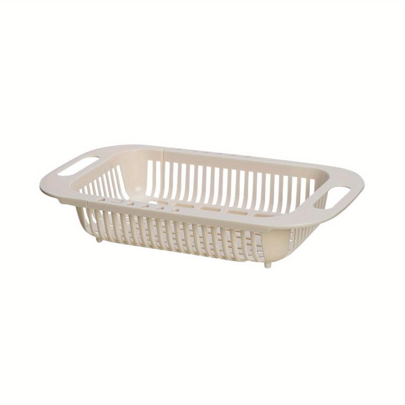 Sink Colander Vegetable Washing Basket Fruit Drain Basket Plastic