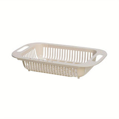 Sink Colander Vegetable Washing Basket Fruit Drain Basket Plastic