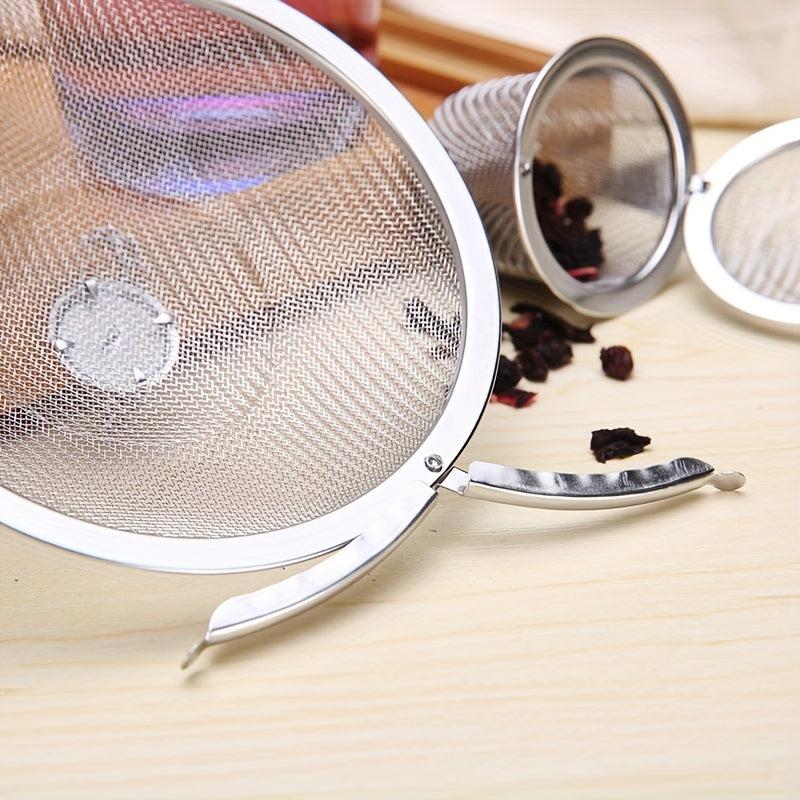 Stainless Steel Mesh Tea Strainer for Brewing and Filtration