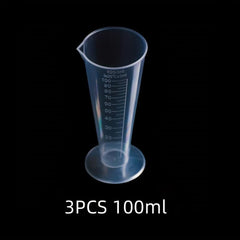 3pcs Tapered Measuring Cup for Liquids, Polypropylene
