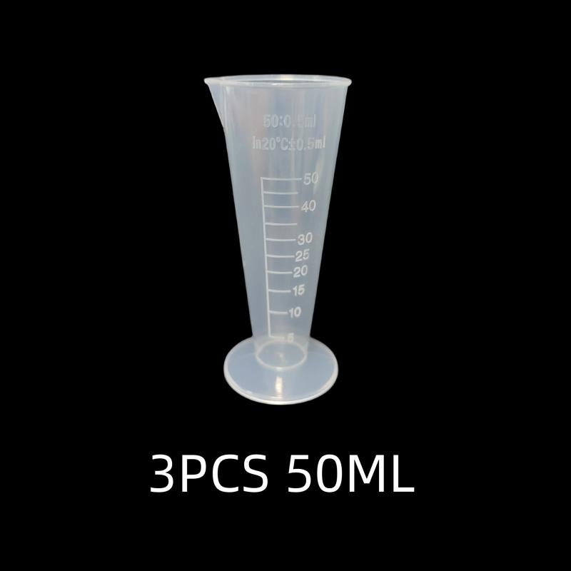 3pcs Tapered Measuring Cup for Liquids, Polypropylene