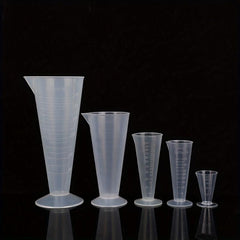 3pcs Tapered Measuring Cup for Liquids, Polypropylene